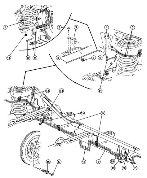 dodge durango brake line junction box front|Lines & Hoses, Front fit your 2002 Dodge Durango.